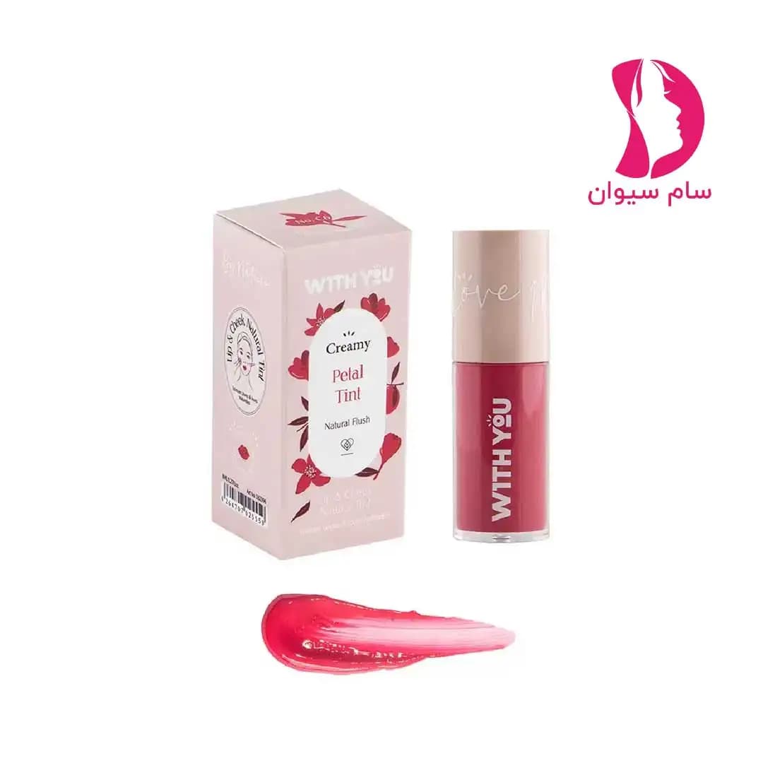 تینت کرمی C6 Petal Tint ویت یو 6 میلی لیتر With You — تصویر ۵
