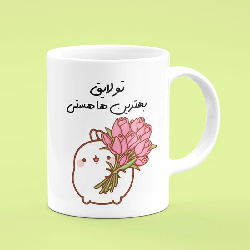 ماگ عاشقانه (طرح4)