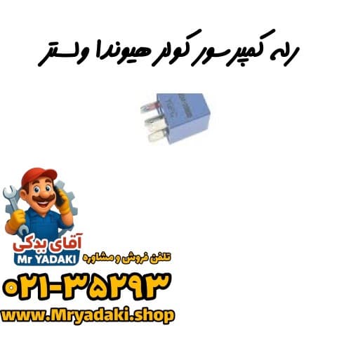 رله کمپرسور کولر هیوندا ولستر