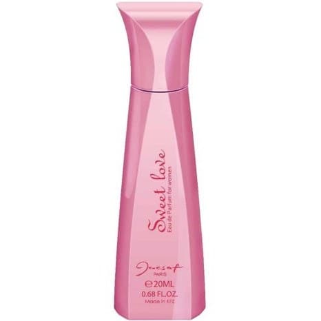 عطر زنانه جیبی مدل سوئیت لاو Sweet Love ژک‌ ساف 20 میلی‌لیتر Jacsaf