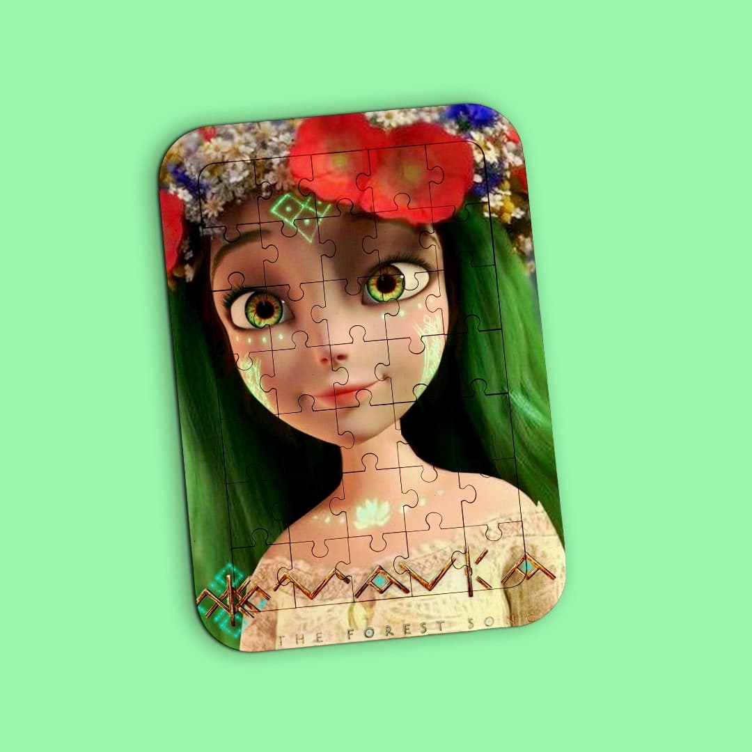 پازل چوبی ماوکا ملودی جنگل Mavka (طرح1)