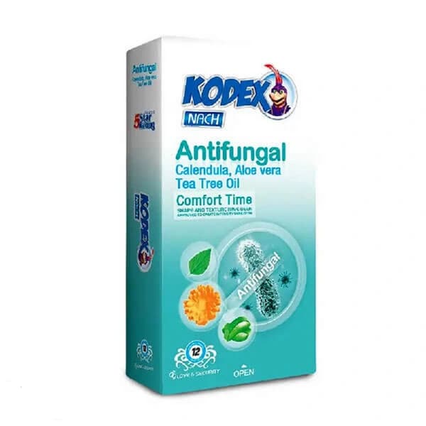 کاندوم ضد قارچ کدکس 12 عددی Kodex Antifungal — تصویر ۳