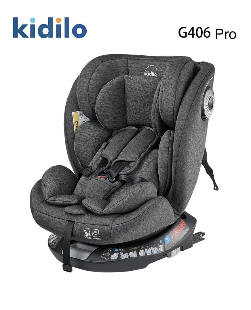 صندلی ماشین چرخشی 0-36 کیلو برند کیدیلو KIDILO مدل G406 PRO