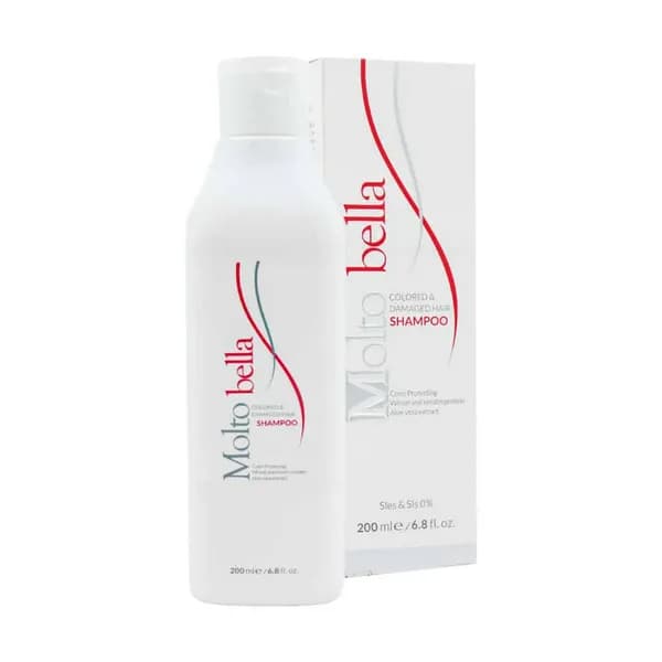 شامپو موهای رنگ شده و آسیب دیده مولتو بلا 200 میلیلیتر Molto Bella