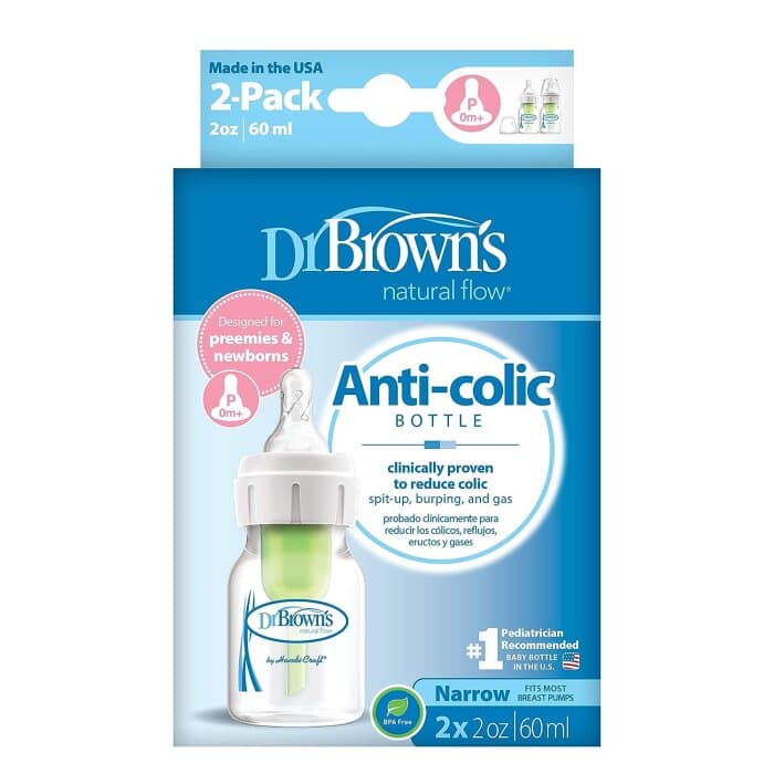 شیشه شیر دکتر براون دو عددی ۶۰ میل جنس طلقی sb2200-intlx Dr Brown’s — تصویر ۸