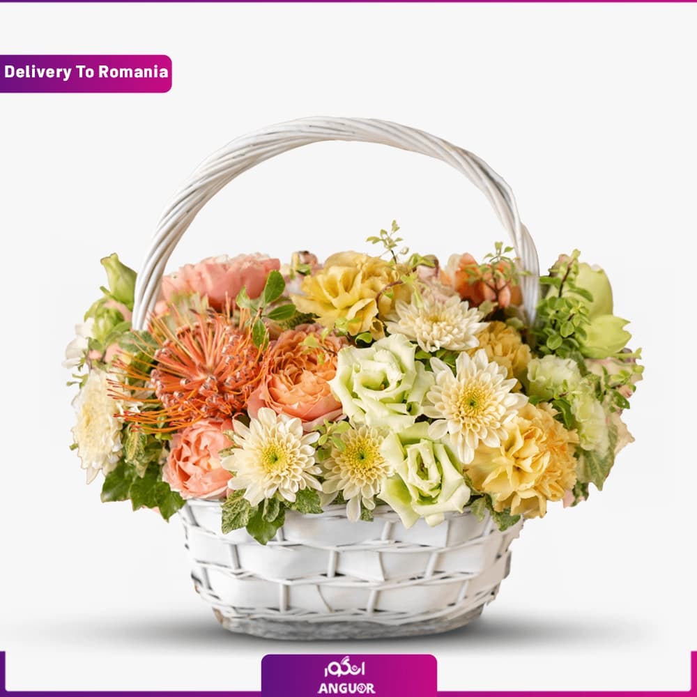 سبد گل (تحویل در رومانی)