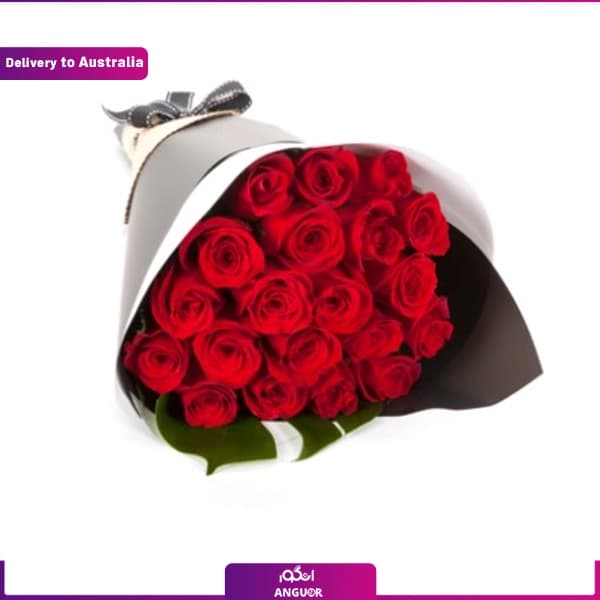 Bouquet of red roses (Delivery in Australia)