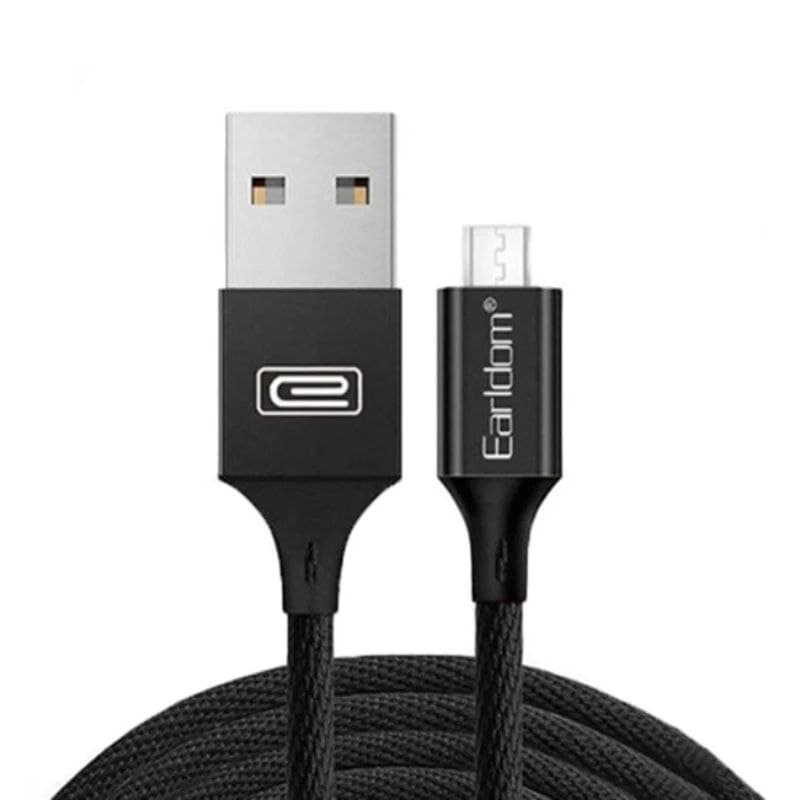 کابل تبدیل USB به microUSB ارلدام مدل EC-015M طول 1 متر