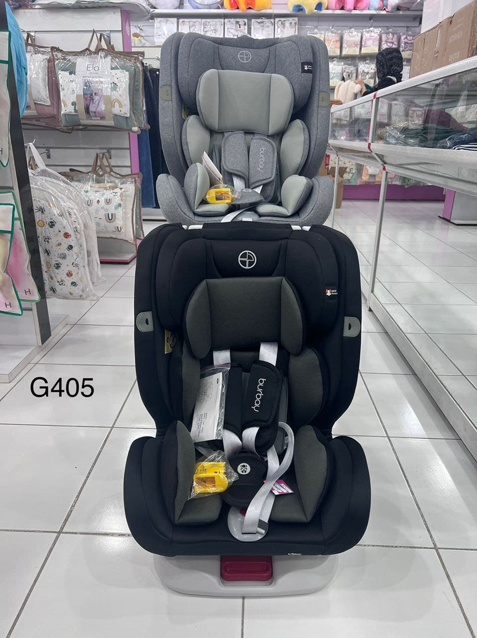 صندلی ماشین 360 درجه ایزوفیکس دار بوربای burbay مدل G405