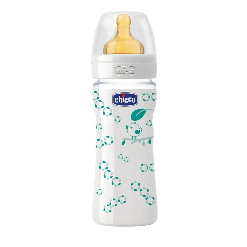 شیشه پیرکس چیکو با سری لاتکس 240 میلی لیتر Chicco ref 20720300 — تصویر ۵