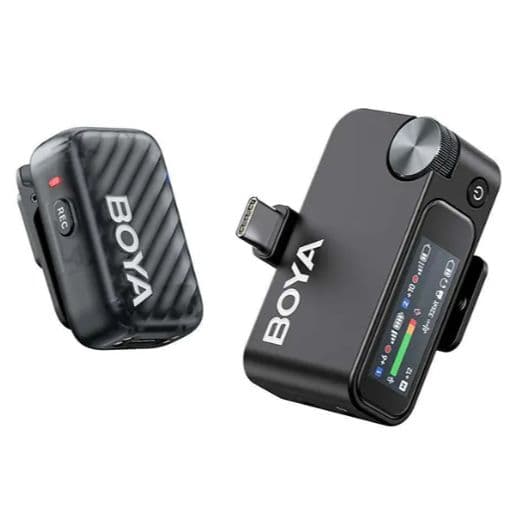 میکروفون یقه ای بی سیم بویا BOYA Lavalier Microphone MIC 2-03 — تصویر ۴