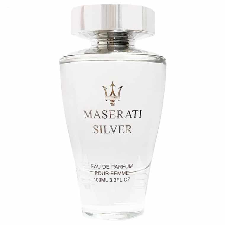 عطر و ادکلن زنانه مازراتی سیلور ادوپرفیوم MASERATI SILVER EDP FOR WOMEN