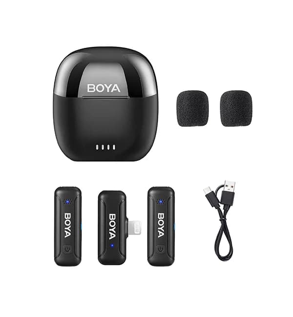 میکروفن بویا WM3T-D2 | میکروفن بی سیم WM3T-D2 مناسب اپل — تصویر ۴