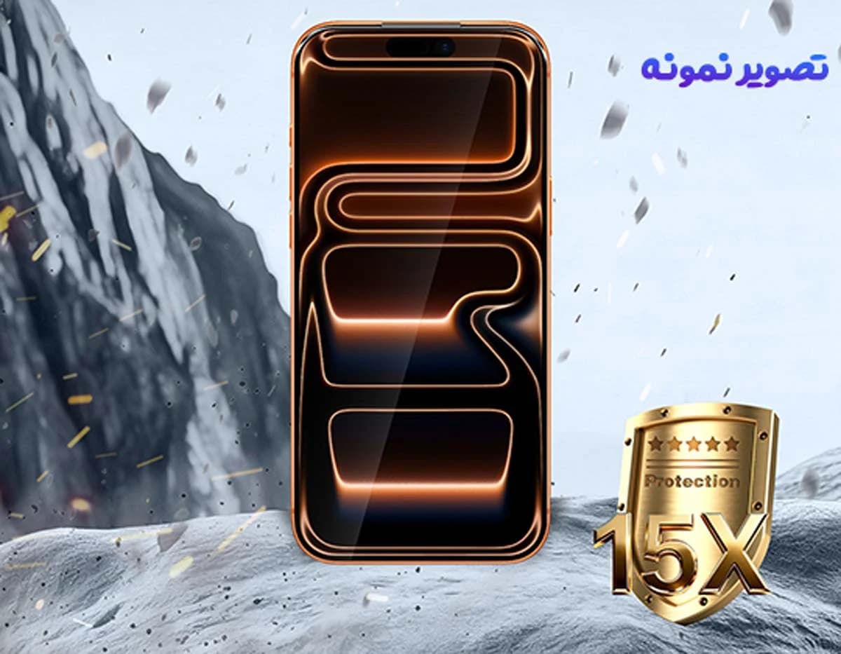گلس شفاف تمام صفحه iPhone 17 مارک LANBI — تصویر ۸
