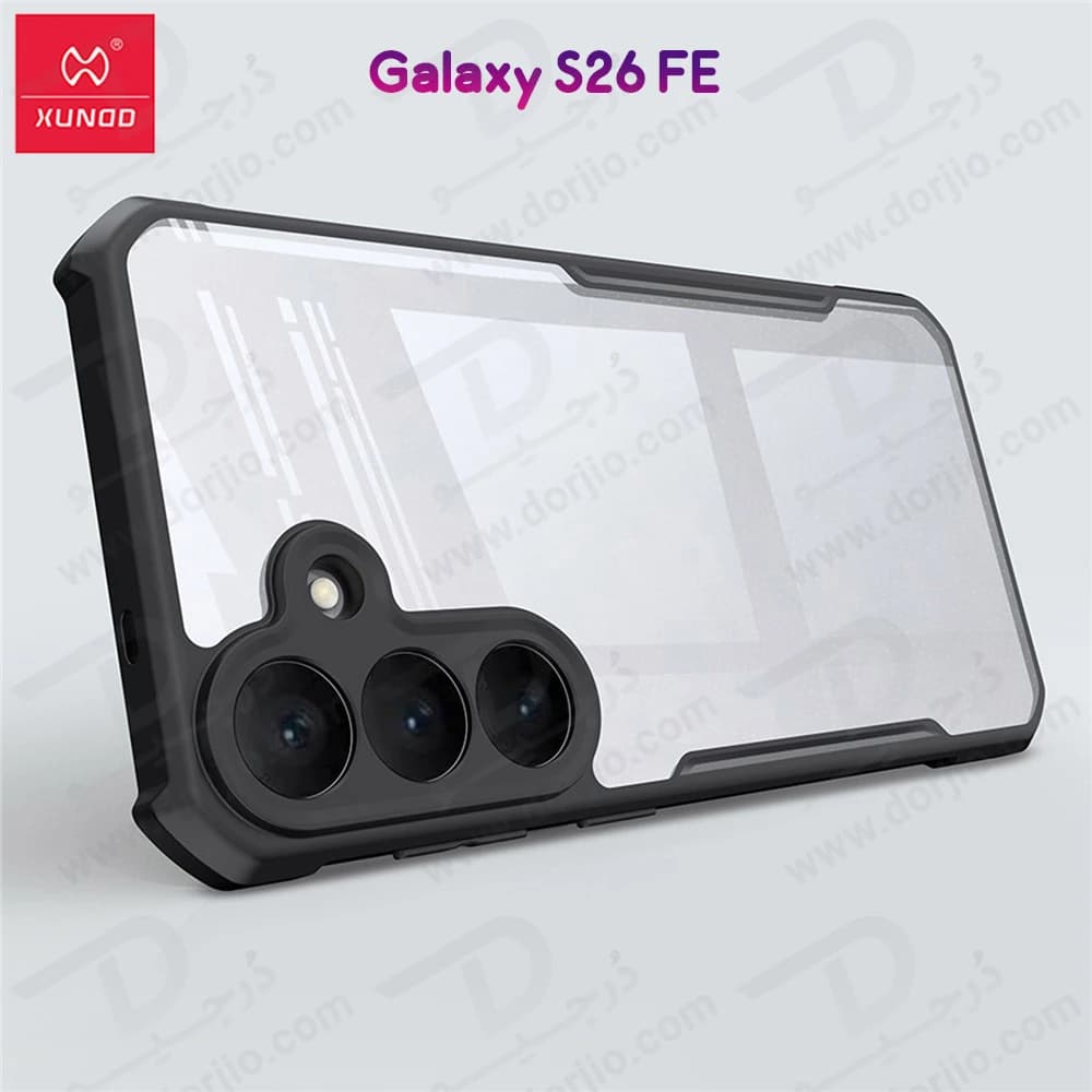 کریستال شیلد شفاف Galaxy S26 FE مارک XUNDD سری Beatle — تصویر ۹