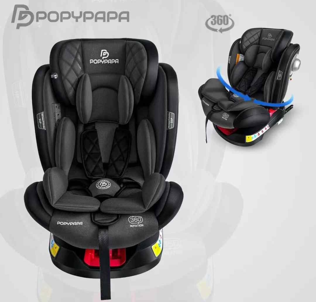 صندلی ماشین چرخشی 0-36 کیلو مدل CB386 پوپی پاپا popypapa — تصویر ۲
