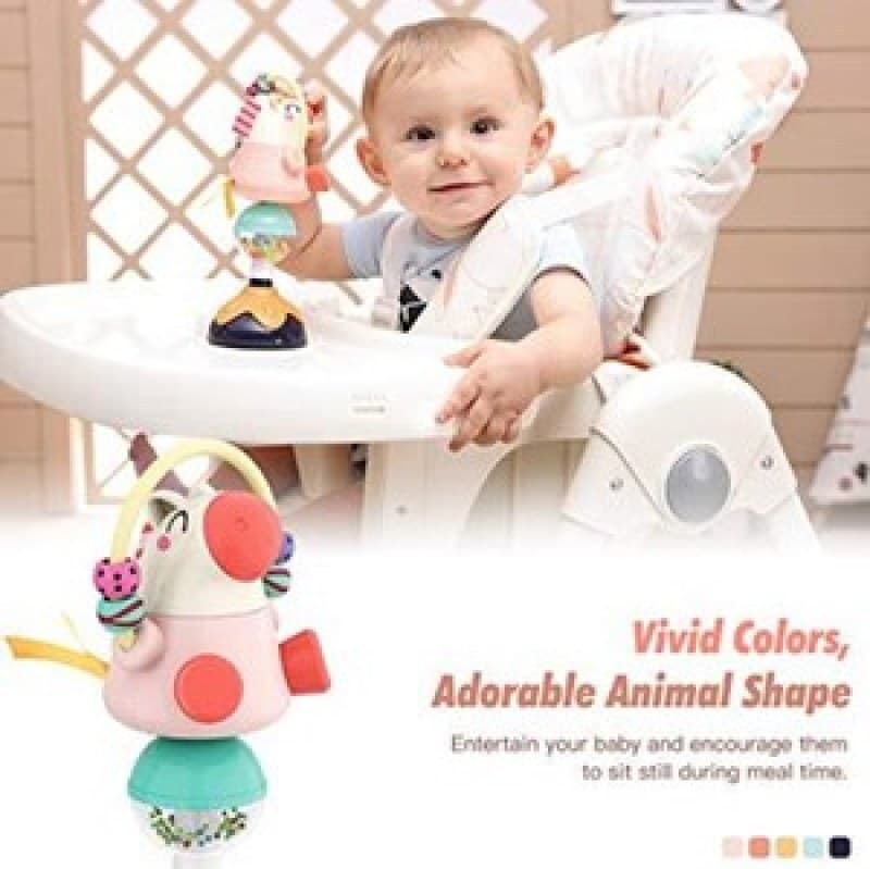 اسباب بازی جغجغه صندلی غذا هولی تویز مدل huile Toys Rattle 3150A — تصویر ۴