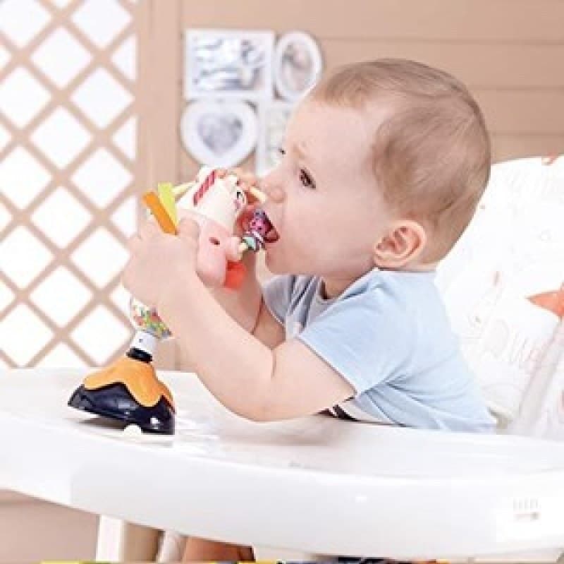 اسباب بازی جغجغه صندلی غذا هولی تویز مدل huile Toys Rattle 3150A — تصویر ۵