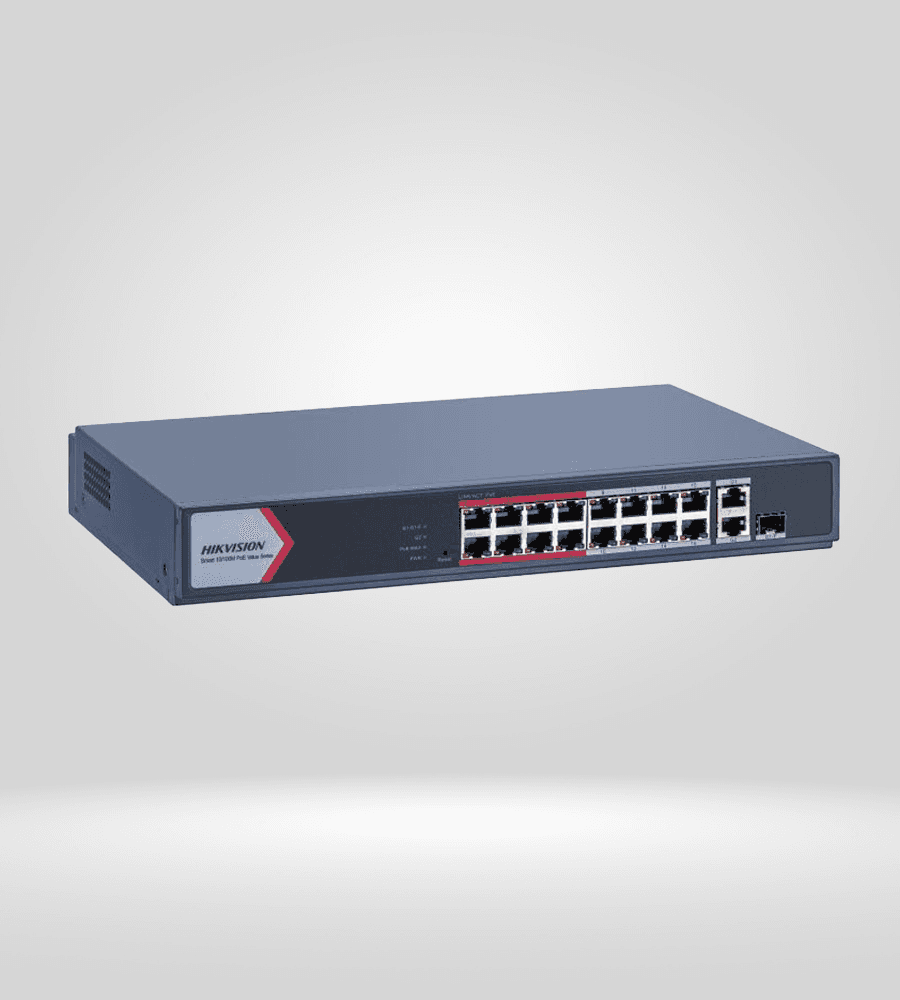 سوئیچ ۱۶ پورت POE هایک ویژن مدل DS-3E1318P-EI/M — تصویر ۸