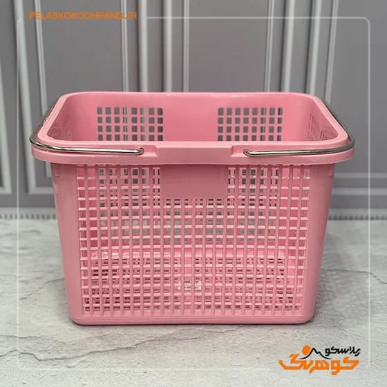 سبد دسته سیمی چهار گوش سحر — تصویر ۳