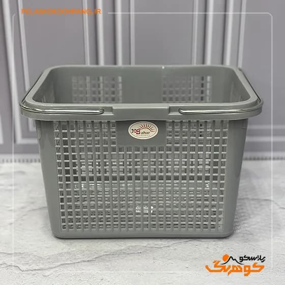سبد دسته سیمی چهار گوش سحر — تصویر ۲