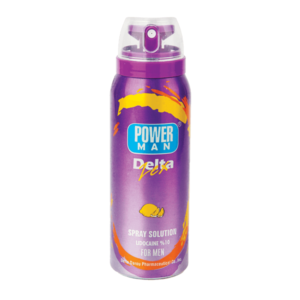 اسپری تاخیری لیمو دلتازکس Power Man (60 میلی لیتر)