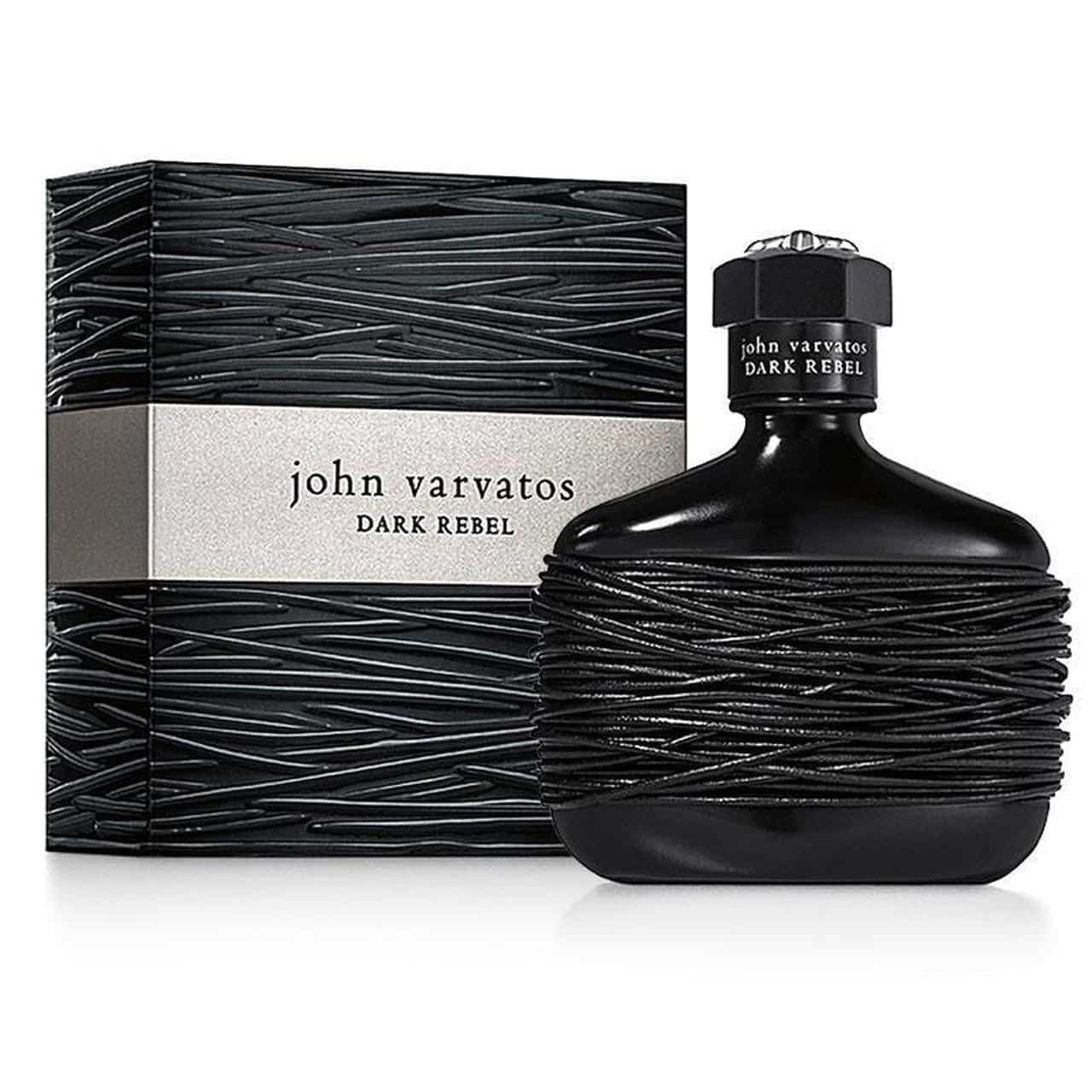 عطر و ادکلن مردانه جان وارواتوس دارک ریبل ادوتویلت JOHN VARVATOS DARK REBEL EDT FOR MEN