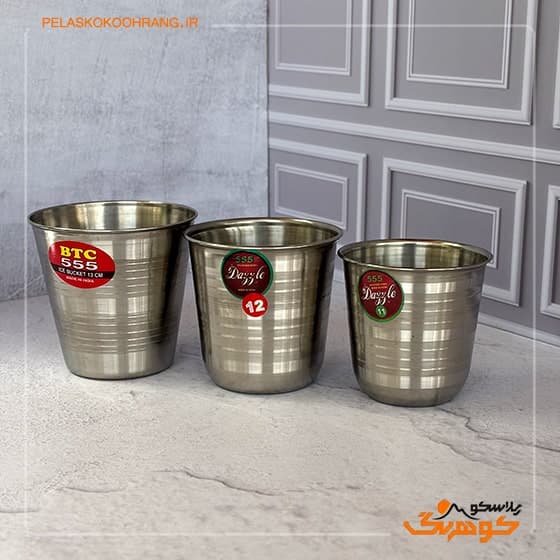 لیوان استیل یخ