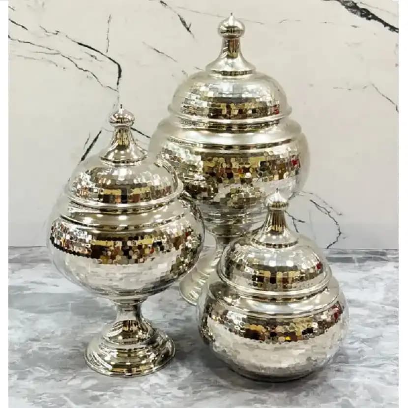 شکلات خوری گنبدی کروم