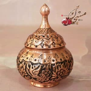 قندان سیاه قلم گنبدی — تصویر ۲