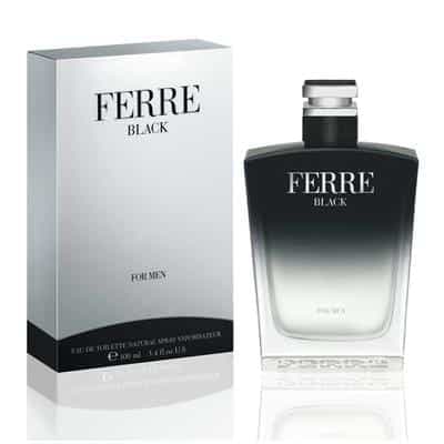 عطر و ادکلن مردانه جیانفرانکو فره بلک ادوتویلت GIANFRANCO FERRE BLACK EDT FOR MEN