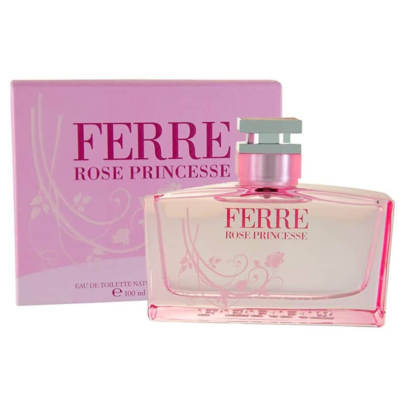 عطر و ادکلن زنانه جیانفرانکو فره رز پرنسس ادوتویلت GIANFRANCO FERRE ROSE PRINCESSE EDT FOR WOMEN — تصویر ۳