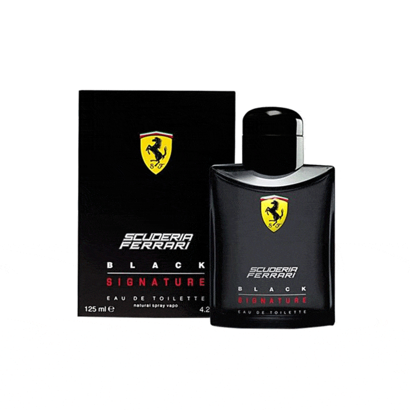عطر مردانه فراری بلک سیگنچر FERRARI BLACK SIGNATURE