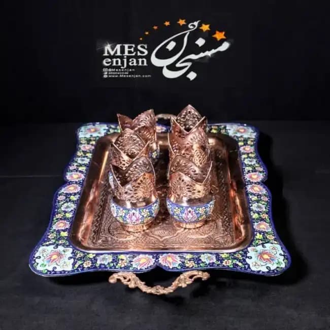 سرویس چای خوری مس پرداز