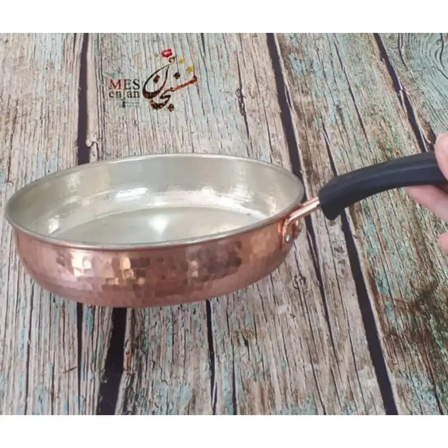 ماهیتابه تک دسته مسی