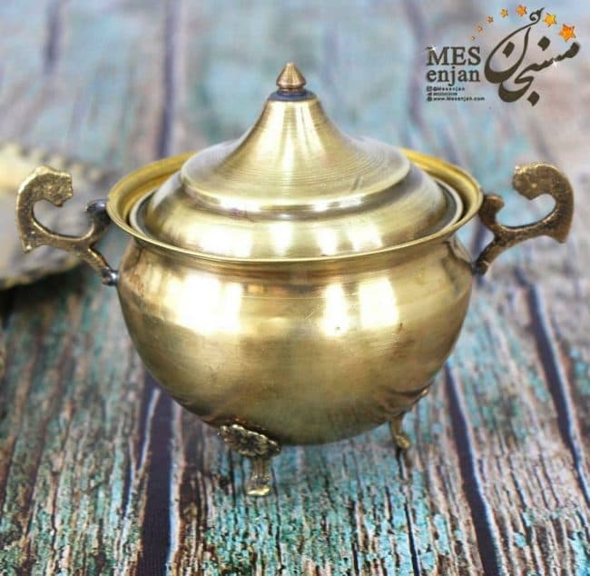 سماور آنتیک مسی — تصویر ۸