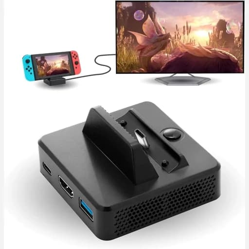 داک نیتندو سویچHDMI OLED با پورت USB اورجینال امازون المان