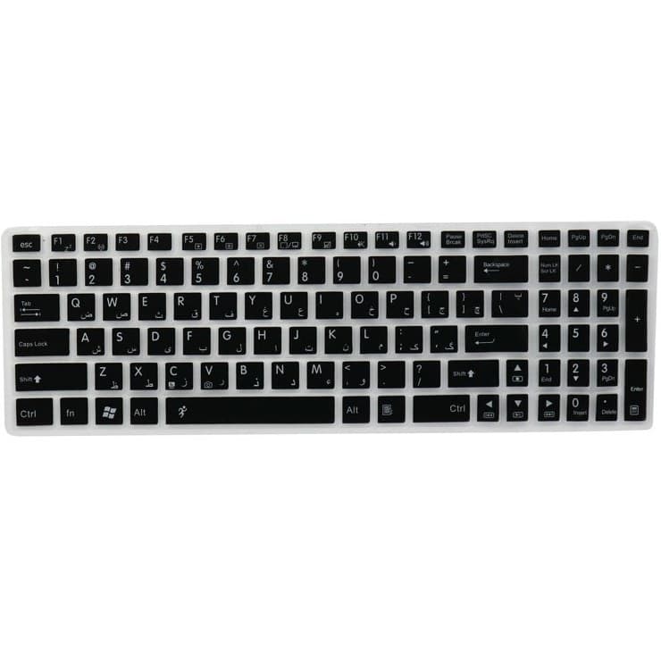 کاور کیبورد ژله ای لپ تاپ ASUS K50-A541-A580