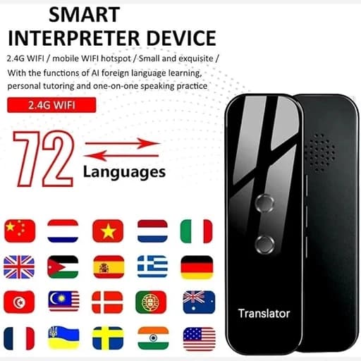 مترجم زبان دو طرفه بدون نیاز ب وایفا با بیش 72زبان دنیا (پس کرایه) — تصویر ۲