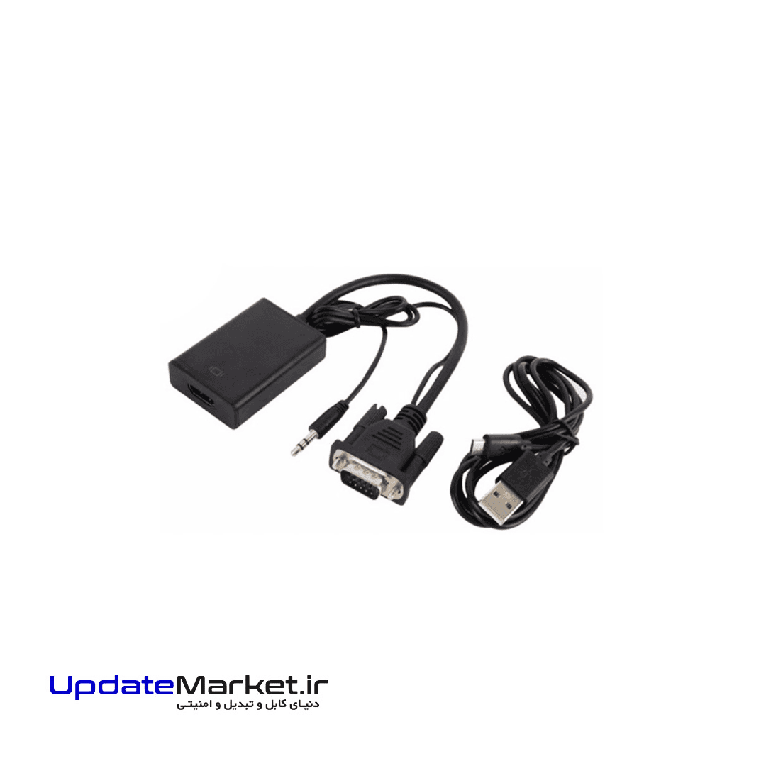 مبدل VGA TO HDMI ADAPTER
