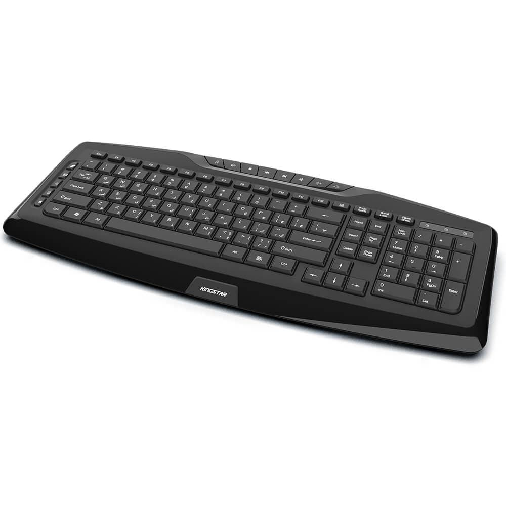 کیبورد بی سیم کینگ استار مدل KB83W