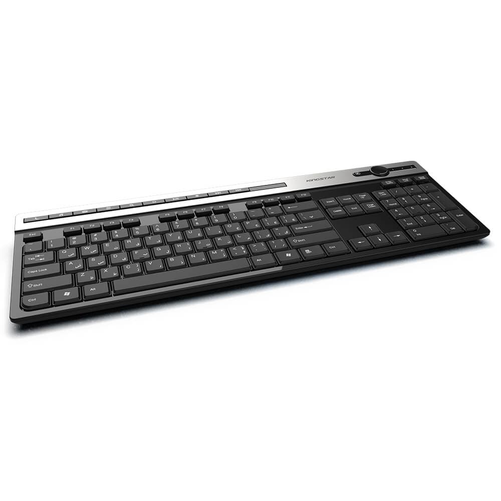کیبورد بی سیم کینگ استار مدل KB92W — تصویر ۱۰