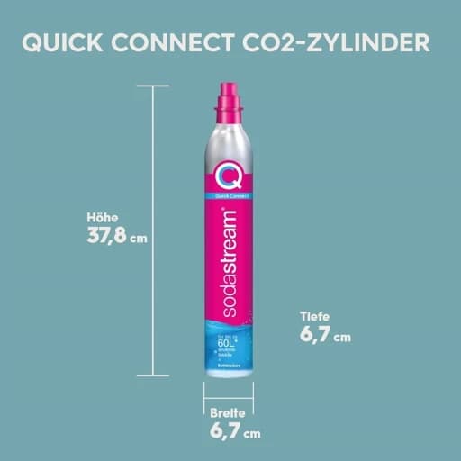 کپسول (سلیندر)CO2 سودا ساز 60L اب گازدار اورجینال اروپا — تصویر ۹