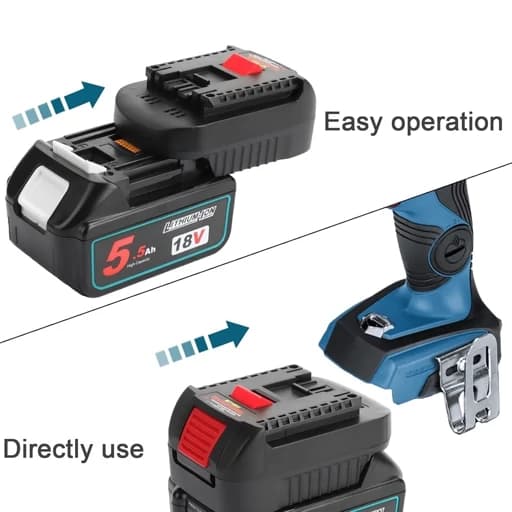 مبدل باتری ماکیتا به بوش Makita 18V به Bosch اورجینال امازون المان — تصویر ۶
