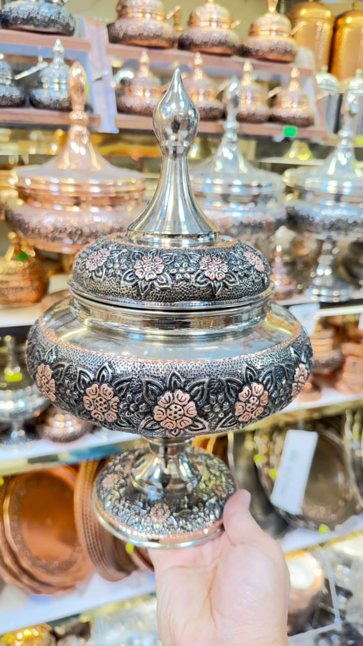 شکلات خوری الماس تراش مسی — تصویر ۸