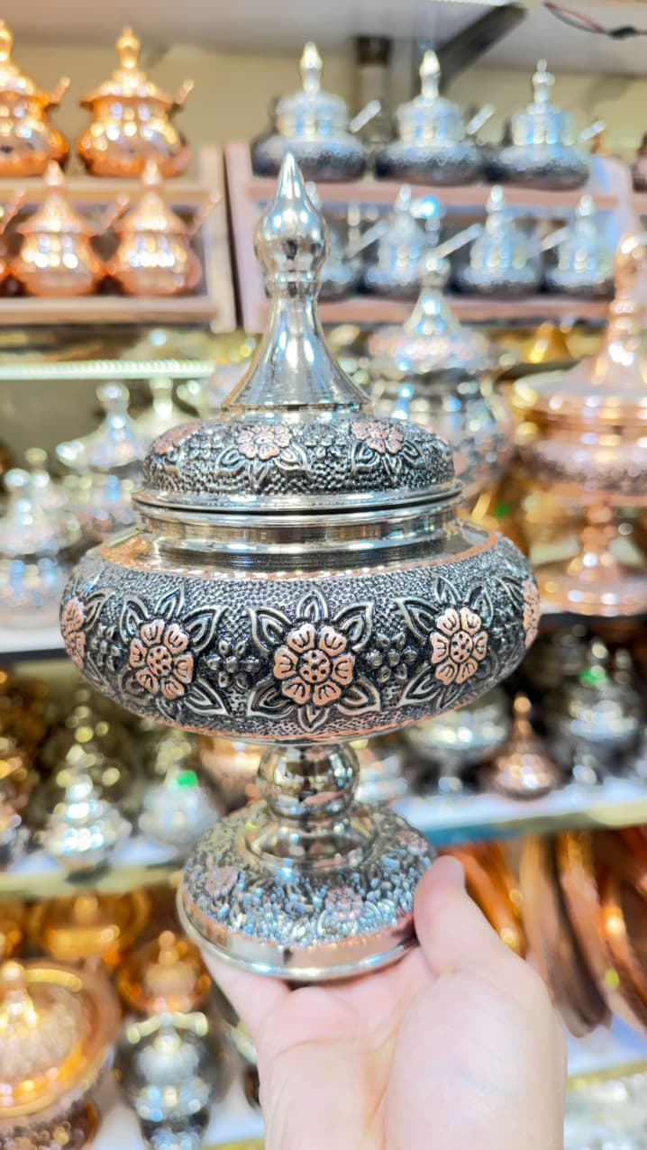 شکلات خوری الماس تراش مسی — تصویر ۳