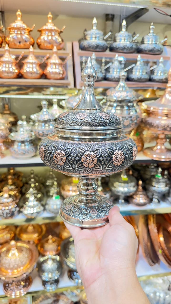 شکلات خوری الماس تراش مسی