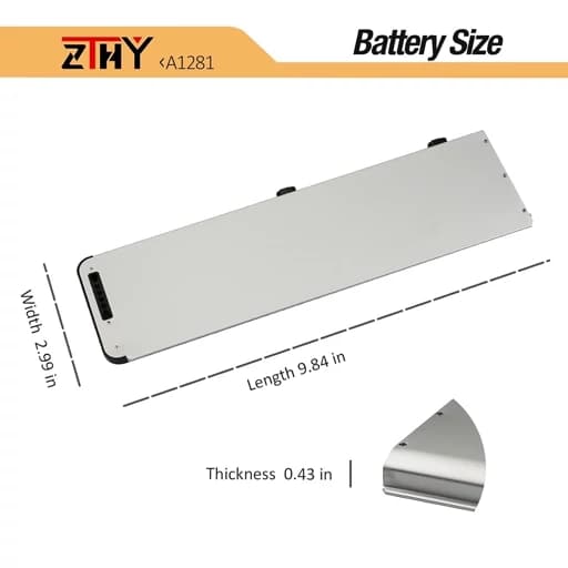 باتری اپل لبتاپ Battery Apple A1281 Pro 15Inch 2008-2009 — تصویر ۳