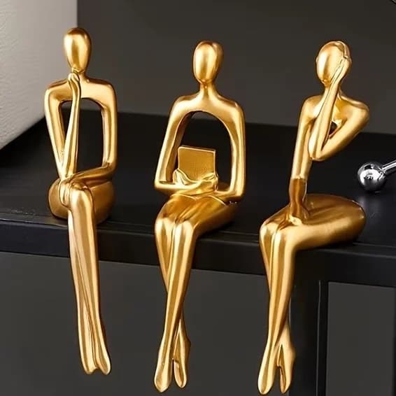 ست سه عددی لبه کوچک روی کتاب دکوراتیو کد ۲۹۲ ۲۳سانت