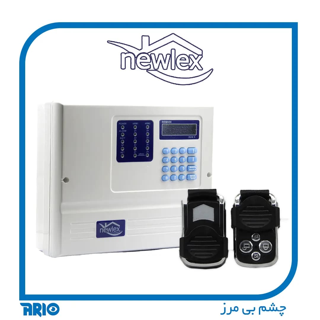 دزدگیر اماکن سیم کارتی نیولکس NX3 — تصویر ۲